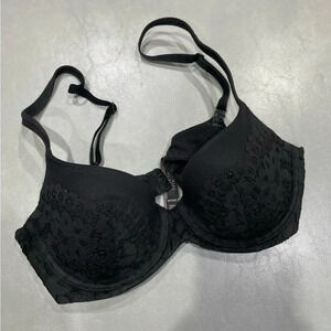 Victoria’s Secret Bra Lined Demi Body by Victoria 32c Black Lace